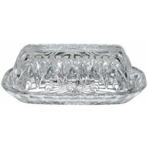 NEW Waterford Crystal MARQUIS CANTERBURY 7.5" Covered Butter Dish # 1056565 -NIB